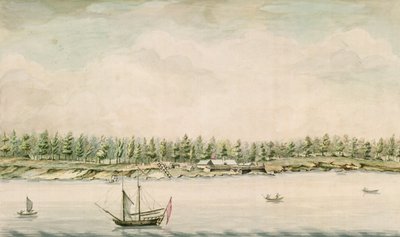 Fort Erie, slutningen af det attende århundrede af French School